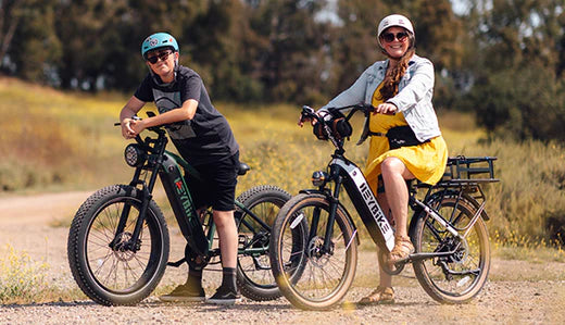 Christy & Ryder shared their experience using amazing heybike products