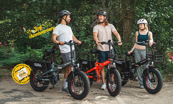 Celebrating Heybike's 3rd Anniversary: Catch the deals and free gift