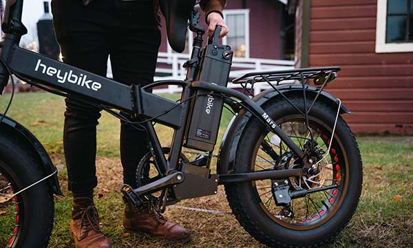 electric bike battery security