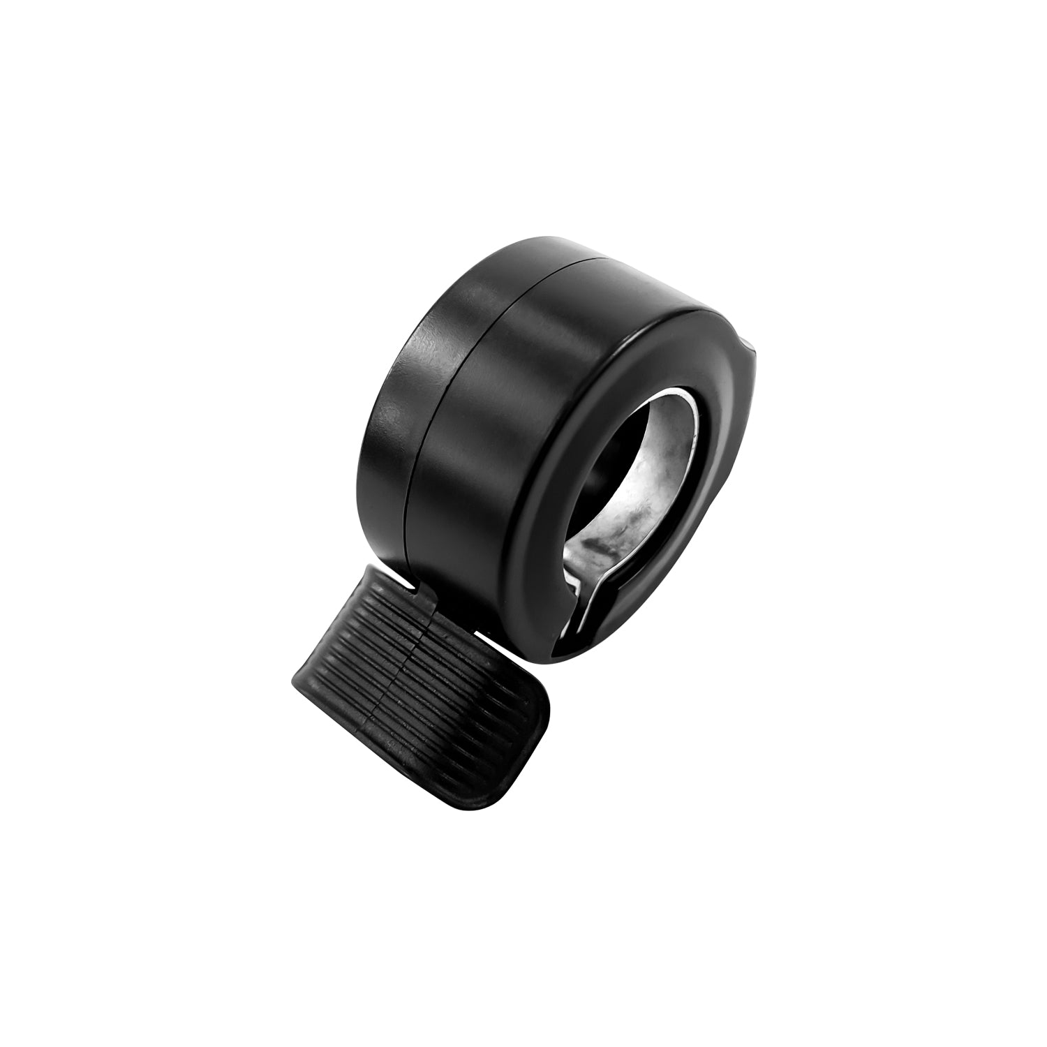close up of ebike thumb throttle