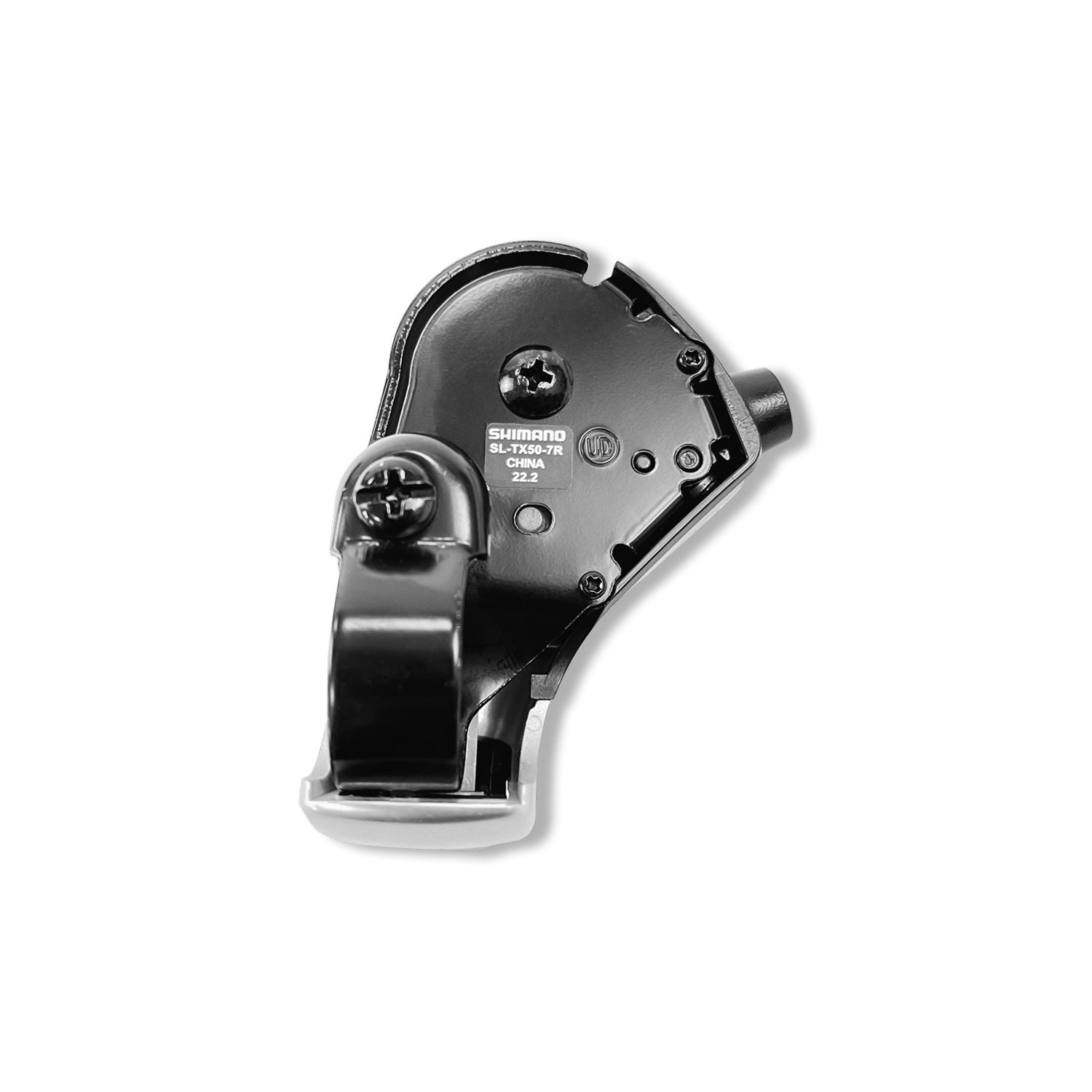 back view details of shimano 7 speed shifter