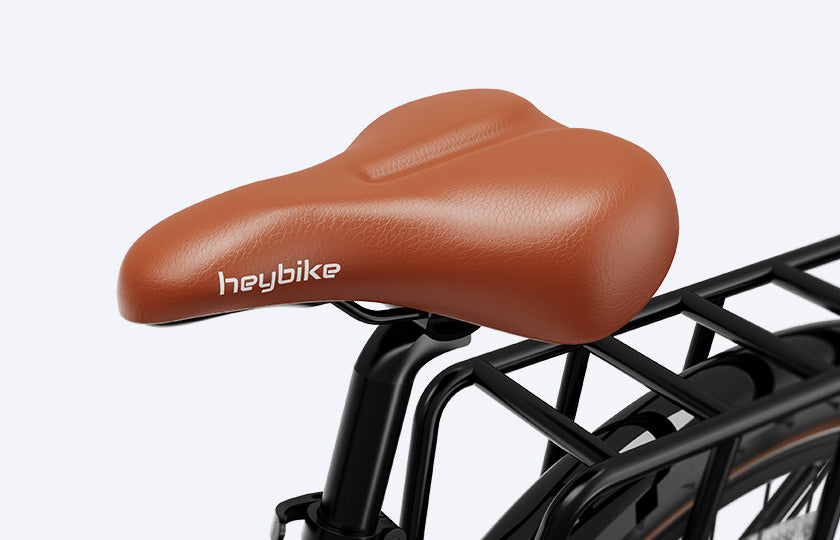 close-up view of hock absorbing seat