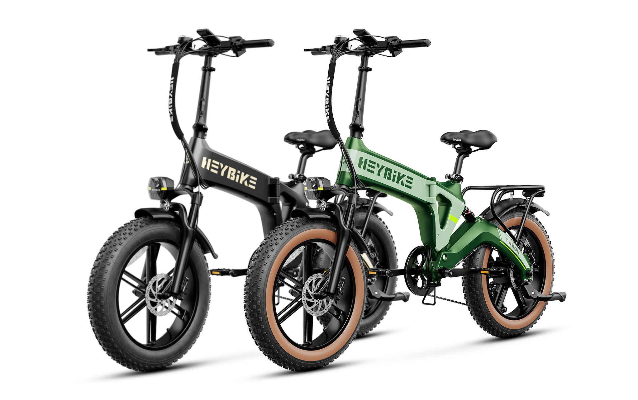 Tyson Full Suspension Ebike Folding Ebike Heybike Heybike CA