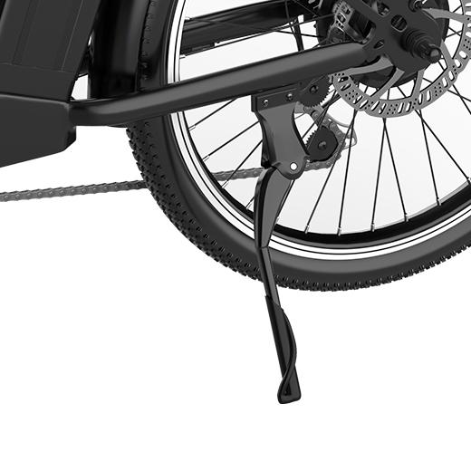 close-up view of strong kickstand